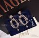AAA Piaget Jewelry Copy - 925 Silver Rose Paved Diamonds Earrings (3)_th.jpg